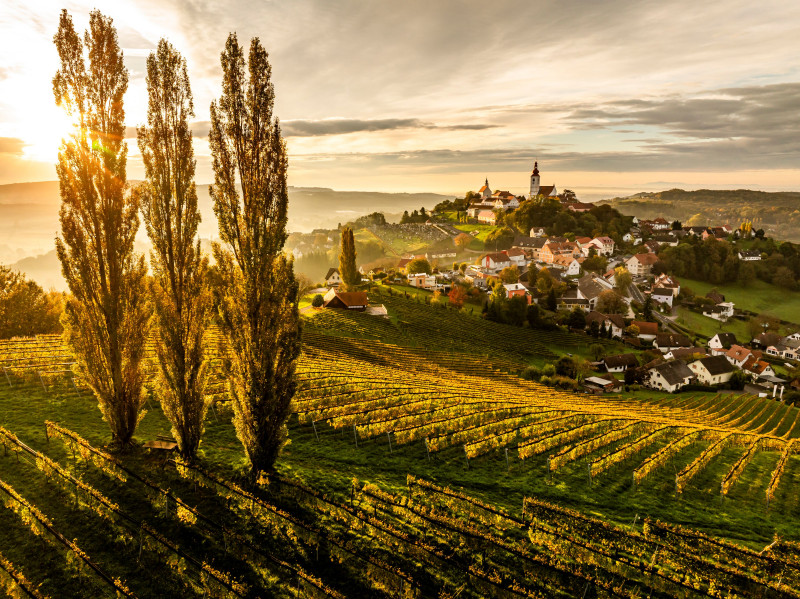 Ausblick vom Saziani Straden