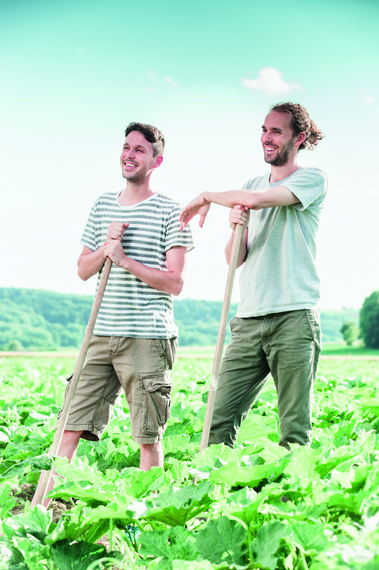 Schalk Mühle: Verarbeitet wird frisch vom Feld