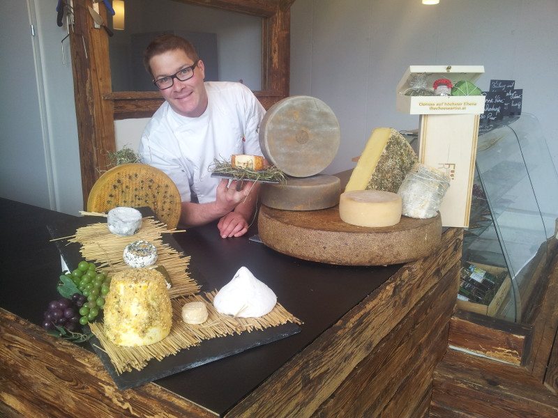 Bernhard Gruber, Gastgeber in der Fromagerie zu Riegersburg