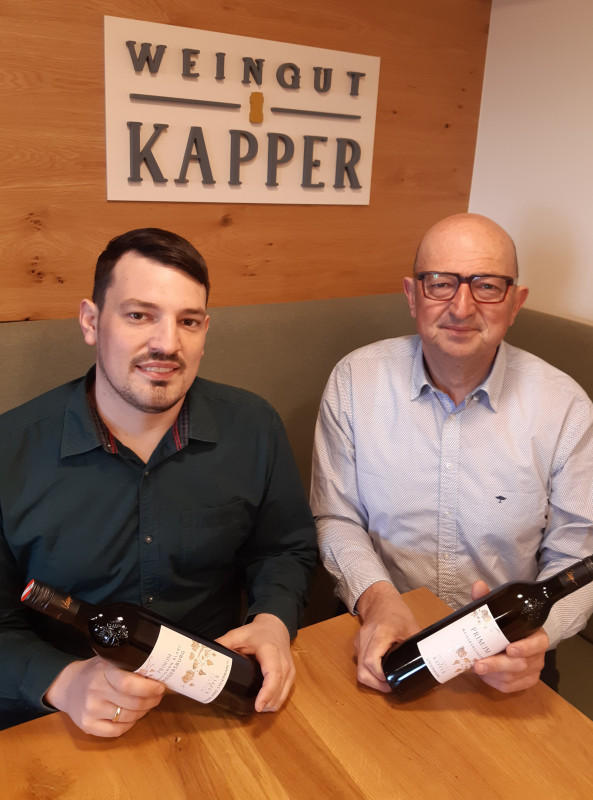 Gastgeber am Weingut Kapper im Vulkanland Steierm