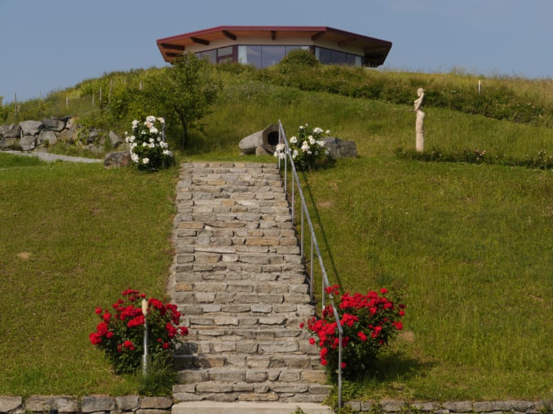 Pavillon der Winzerei Eibel