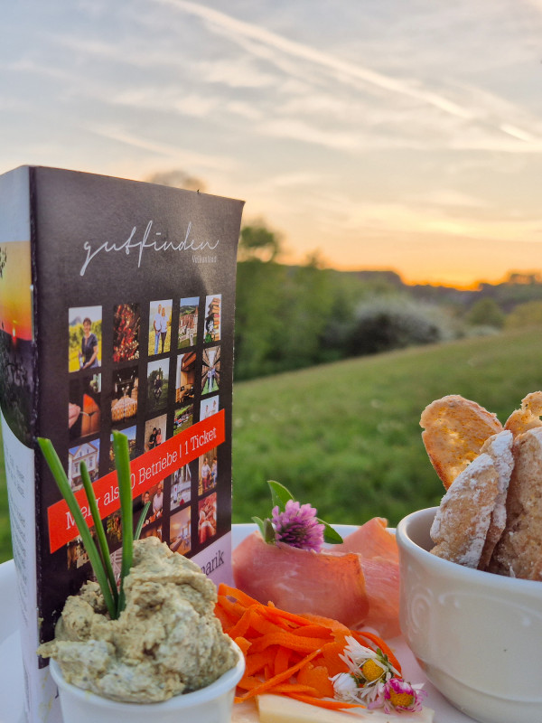 Sonnenuntergang zur Langen Nacht der Kulinarik